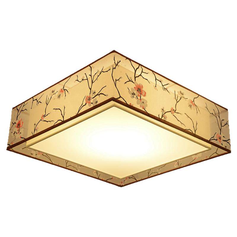 美式吸顶灯圆形客厅灯 LED卧室灯北欧简约现代新中式餐厅灯具