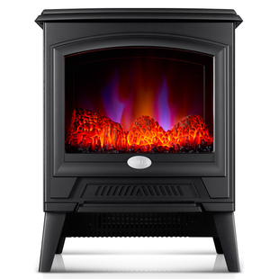 富迩佳19E家用欧式电壁炉取暖器客厅暖风机3D仿真火焰办公室卧室