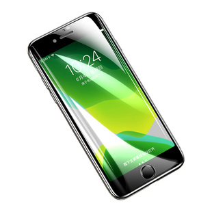 闪魔 适用iPhoneSE2钢化膜2020新款苹果se3软边2022SE3超薄全屏全覆盖抗蓝光第二代防指纹防爆手机保护贴膜