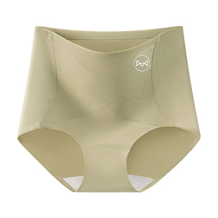 猫人本命年红色内裤女士纯棉高腰收腹2026新款马年专属大码三角裤