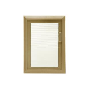 磁控蜂巢窗帘铝合金内置单玻璃中空蜂巢阳光房办公室卫生间内开窗