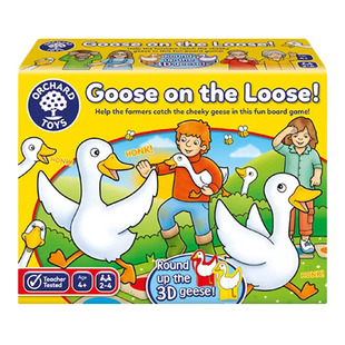 OrchardToys横冲直撞的白鹅桌游儿童逻辑思维训练游戏数学玩具3岁