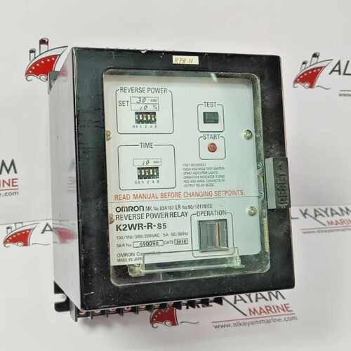 OMRON K2WR-R-S5 10 SEC 83A107 REVERSE POWER RELAY (FAST SHIP