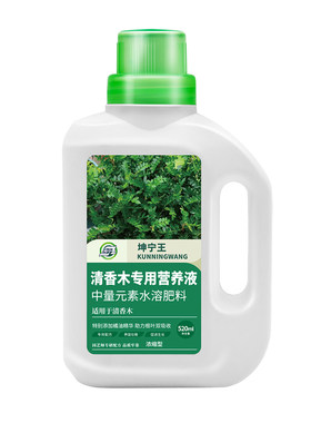 清香木专用营养液水溶肥料促绿叶壮根防黄叶植物护理液