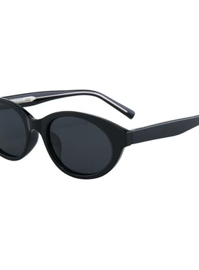 tr90偏光猫眼墨镜金属插芯y2k