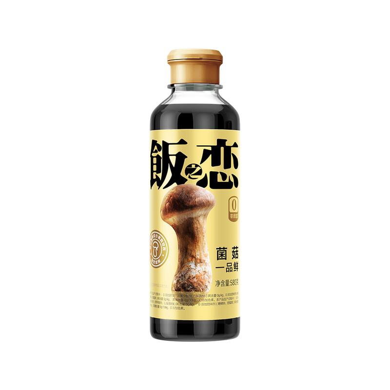 饭之恋松茸菌菇一品鲜调味汁0添加家用炒菜提鲜可替代生抽调味 品一实拍商品图