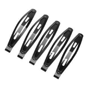 夹子头饰发夹女2025新款黑色儿童头发碎发神器发卡子小侧边一字夹