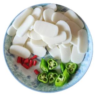江西新余手工现做糯米火锅炒年糕水磨年糕切片弋阳年糕条真空5斤