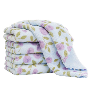 珊瑚绒抹布洗碗布家用加厚吸水厨房擦灶台专用不易掉毛沾油百洁布