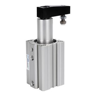 亚德客汽车焊接气缸QCKL25X10 QCKR32X20 QCKL40X30 转角压紧气缸