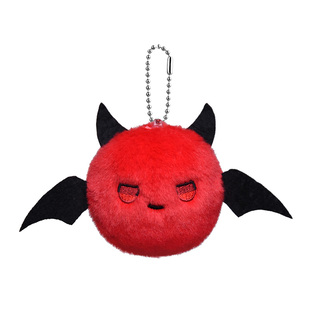 恋与深空秦彻魔魔团周边毛绒团子小挂件秦之之同款小恶魔书包挂饰