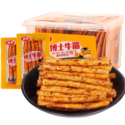 劲丰博士牛筋辣条零食小吃休闲
