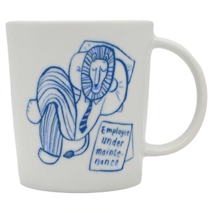 疗愈系！现货 日本制Cup Of Therapy手工马克杯咖啡杯本土 有盒