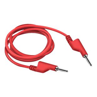 DCC电力测试导线4mm双头香蕉插头带线0.5米1米2米10A硅胶连接线