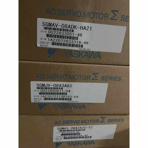 询价安川Σ系列伺服电机，型号SGMAV-08ADK-HA21、S