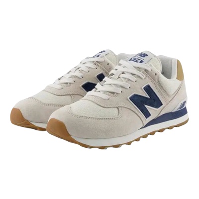 乐积运动 NEW BALANCE NB574 灰色复古 低帮跑步鞋 ML574LGI