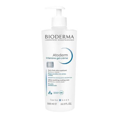 韩国直邮Bioderma贝德玛身体乳舒缓干痒保湿清爽修护凝露500ml
