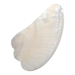 天然珍珠贝壳创意刮痧板按摩板经络美容工艺品送爸妈祛湿保健礼物