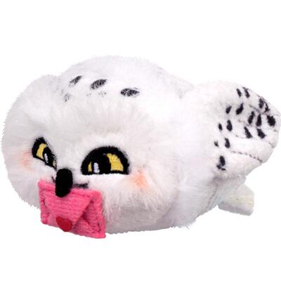 猫空雪鸮毛绒公仔中国本土动物