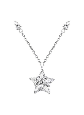 儿童项链女款2025新款白金星星