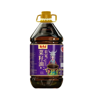 福禹香贵州菜籽油2.5L精选纯正压榨非转基因食用油浓香农家菜籽油