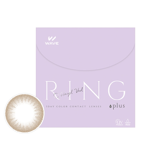 WAVE日抛UVRING30片进口彩色高度近视隐形眼镜软性镜片小直径美瞳