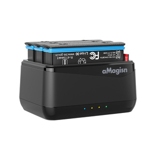 【顺丰包邮】阿迈适配影石360 X4电池充电器快充充电仓影石360X4全景相机三充充电器配件送影石X4电池收纳盒