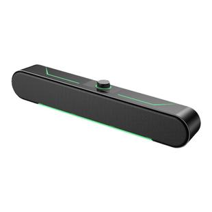 桌面音箱扬声器笔记本台式机电脑音响灯光大喇叭超重低音炮有线