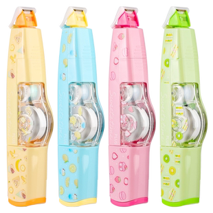 【Sweets time限定】日本PLUS普乐士修正带笔式学生用大容量可替换芯改正带可爱水果高颜值女生涂改液文具