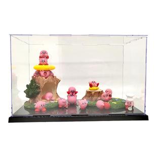 正版星之卡比的奇妙时光 美食时刻可爱甜点 微场景观摆件盲盒礼物