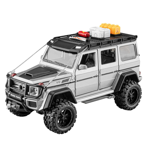 大奔大G探险版汽车模型仿真合金玩具车男孩越野车玩具大摆件收藏