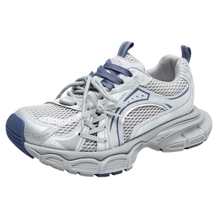 马克华菲休闲鞋女鞋2026新款增高软底老爹鞋女款今年流行运动鞋女