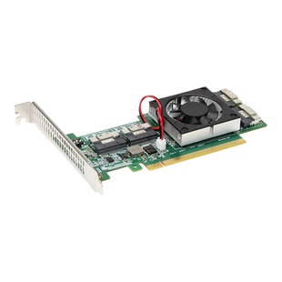 PCIe扩展卡PLX8749免主板拆分集成兼容模块显卡M.2NvmeSSDU.2扩容