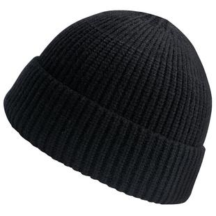 不加绒帽子男冬天防寒保暖针织帽护耳薄毛线帽秋冬韩版潮女包头帽