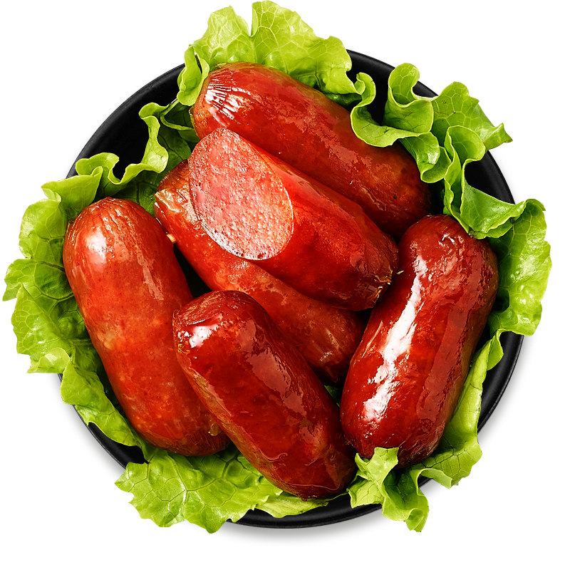 来伊份如意肠10包肉枣碳烤肠正品