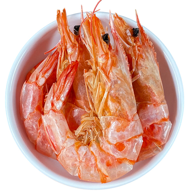 即食烤虾干三色海活虾现烤