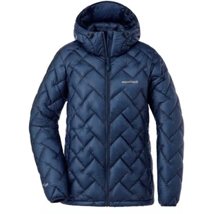 日代折扣montbellPlasma Alpine 1000蓬连帽羽绒服女1101578