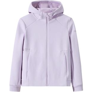 安踏连帽针织运动外套女秋冬季加绒保暖开衫运动上衣162447717N