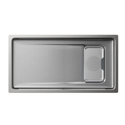 JOMOW加厚集渣大单槽台下水槽304不锈钢厨房洗碗洗菜盆水池JMW18