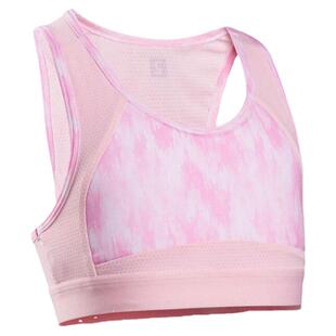 迪卡侬儿童运动内衣女童背心速干发育期少女文胸防凸点小学生KIDC