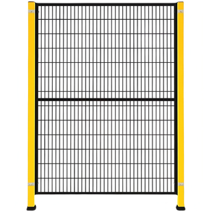 车间仓库隔离网工厂机械设备隔断网机器人围栏网无缝连接安全隔离