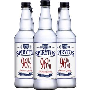 生命之水伏特加500ml*3瓶96度高度烈酒夏日特调进口洋酒预调酒