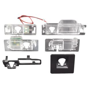 倒车影像摄像头架子行车记录仪外壳专用后车载牌照灯镜头支架底座