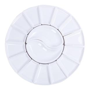 网红家用圆桌拼盘组合套装年夜饭团圆盘子围餐酒席饭店创意摆盘