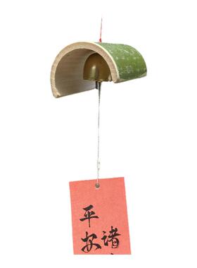 中式竹风铃挂饰diy材料包