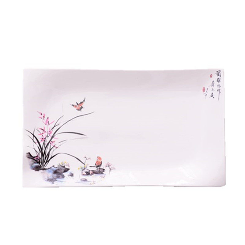 中国风特色凉菜盘长方酒店餐具