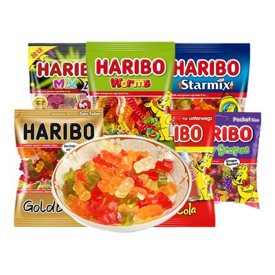 土耳其进口Haribo哈瑞宝水果软糖