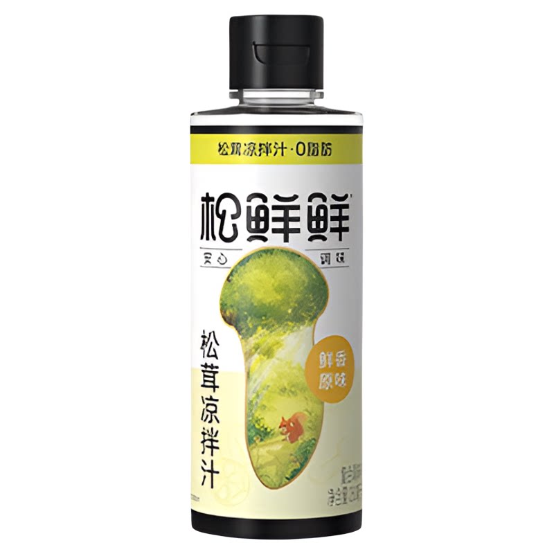 松鲜鲜松茸凉拌汁0脂肪0蔗糖