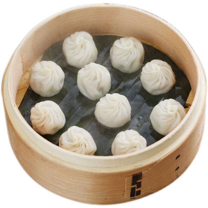手工福鼎珍珠小笼包拇指生煎包迷你小包子半成品福建小吃餐饮商用