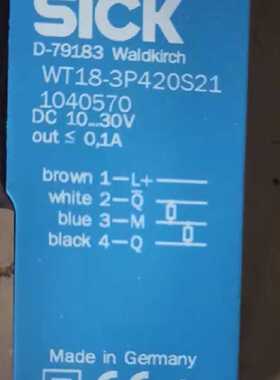 议价WT18-3P420S21原装全新SICK